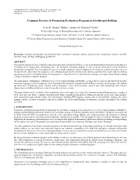 Common Practice of Formation Evaluation Program in Geothermal Drilling