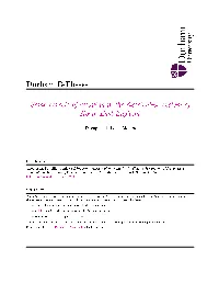 Durham E-Theses