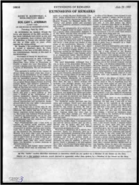 EXTENSIONS of REMARKS July 29, 1986 EXTENSIONS of REMARKS HEINZ W