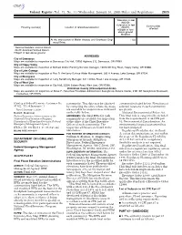 Federal Register/Vol. 73, No. 11/Wednesday, January