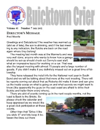 July 2012 DIRECTOR’S MESSAGE Paul Marchi