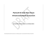 Plymouth & South West Devon Infrastructure Needs Assessment