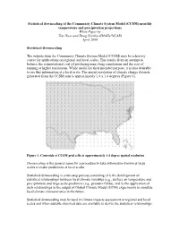 Statistical Downscaling