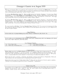 August 2020 Newsletter