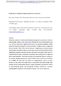 Evaluation of Variability in Human Protein X-Ray Structures Risa Anzai