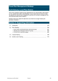 Flood Risk Management Strategy Forth Estuary Local Plan