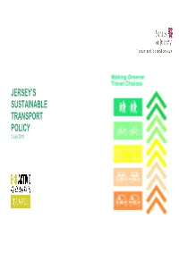 SUSTAINABLE TRANSPORT POLICY 2 July 2010