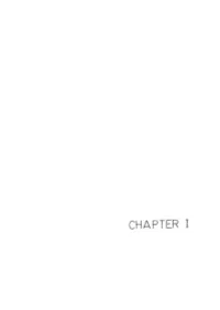 CHAPTER I I Chapter I