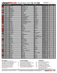 Jazzweek Smooth Album Chart Feb