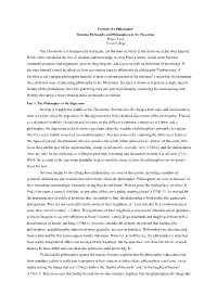 The Theaetetus Is a Dialogue Full of Puzzles, Not the Least of Which Is the Character of Socrates Himself