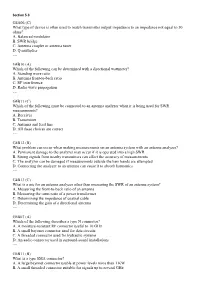 What Type of Device Is Often Used to Match Transmitter Output Impedance to an Impedance Not Equal to 50 Ohms? A