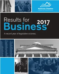 2017 Results for Business