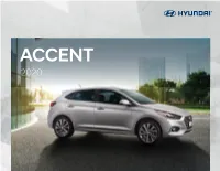 ACCENT 2020 the H-Factor.™ What Is the H-Factor™? It Means You Can Have It All