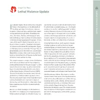 Lethal Violence Update Violence Lethal Chapter