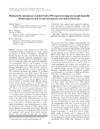 Phylogenetic Assessment of Global Suillus ITS Sequences Supports Morphologically Defined Species and Reveals Synonymous and Undescribed Taxa