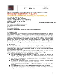 Syllabus 31.05.2010