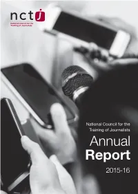 Annual Report 2015-16 Contents