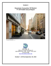 Downtown Connection TIF District Annual Report FY 2019
