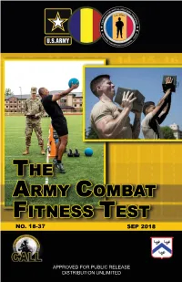 The Army Combat Fitness Test