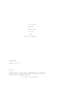 THE GODFATHER Part Two Screenplay by Mario Puzo And