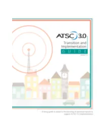 Download ATSC 3.0 Implementation Guide