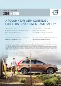 2009 in Brief