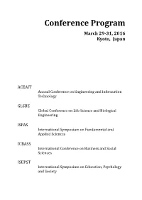 Conference Program