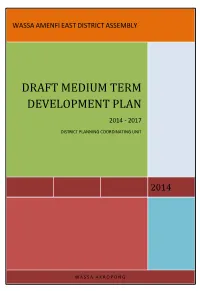 Draft Medium Term Development Plan
