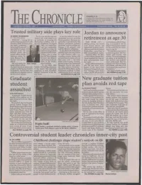 THE CHRONICLE Packing It In