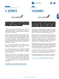 C Series A320neo