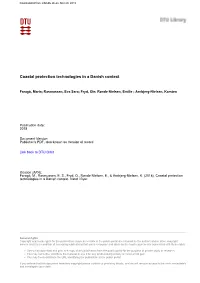 Coastal Protection Technologies in a Danish Context