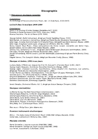 Discographie