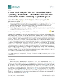 Natural Time Analysis: the Area Under the Receiver Operating Characteristic Curve of the Order Parameter Fluctuations Minima Preceding Major Earthquakes