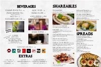 Shareables Spreads