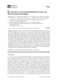 The Gyrotrons As Promising Radiation Sources for Thz Sensing and Imaging