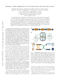 Arxiv:1909.07641V1 [Cond-Mat.Quant-Gas] 17 Sep 2019