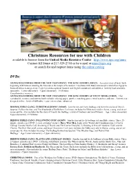 Christmas Resources for Use with Children