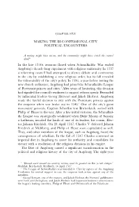 POLITICAL ENCOUNTERS in the Late 1540S Tensions Flared When