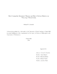 Real Geometric Invariant Theory and Ricci Soliton Metrics on Two-Step Nilmanifolds