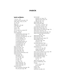 View the Index