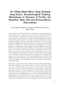 Working Together in Vanuatu: Research Histories