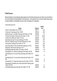 FOIA2957 Response Please Find Attached a Full List of Business