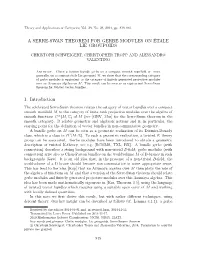 A Serre-Swan Theorem for Gerbe Modules Onétale Lie Groupoids
