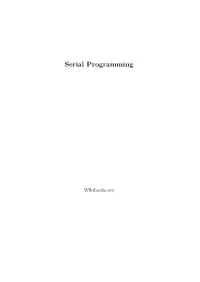 Serial Programming