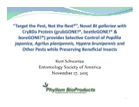 Target the Pest, Not the Rest®