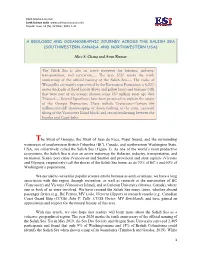 1 a Geologic and Oceanographic Journey