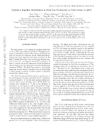 Di-Lepton Rapidity Distribution in Drell-Yan Production to Third Order in QCD