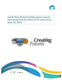 SSDEC Operating Plan 2018-19