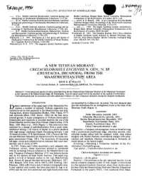 Tf^A^(J€, W^ COLLINS-EVOLUTION of ANOMALOCARIS