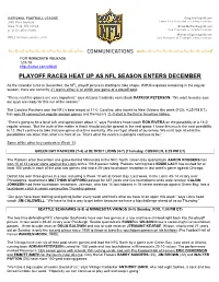 Week 13 NFL Preview